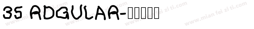 35 RDGULAR字体转换